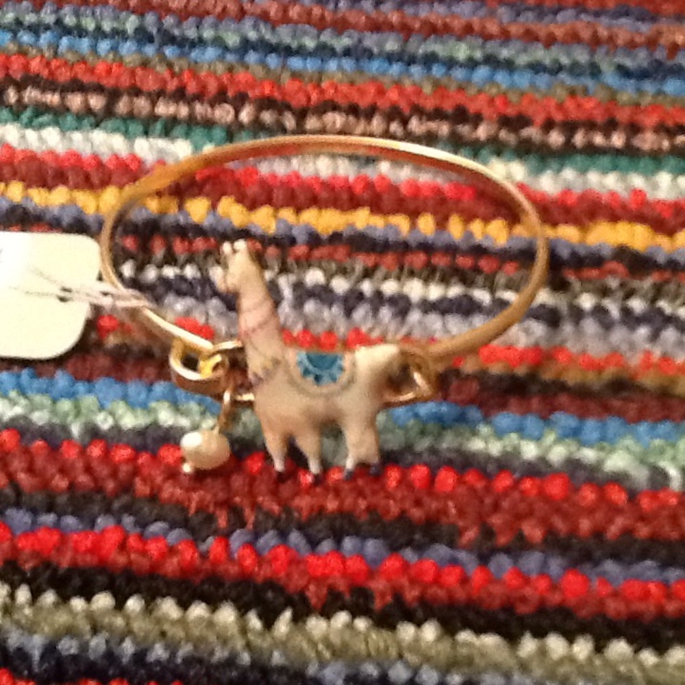 Dainty Llama Bracelet